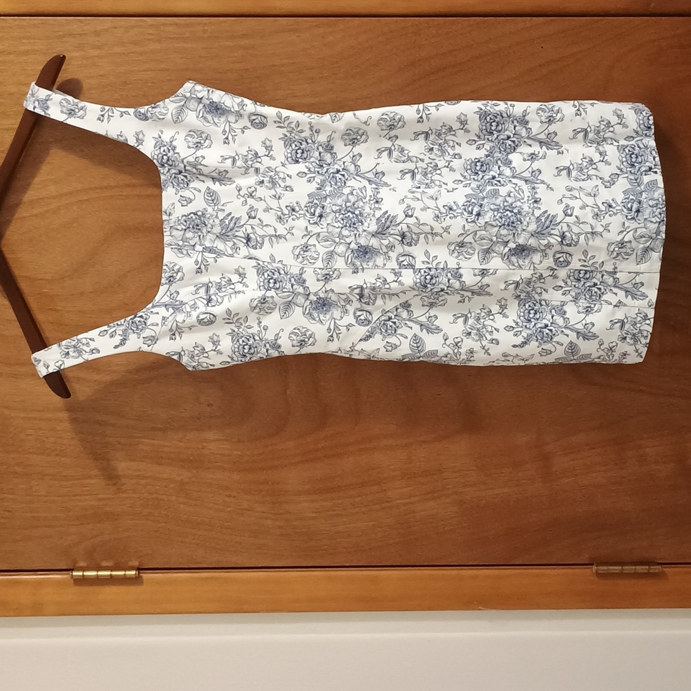 Christian Lacroix Toile De Jouy Dress - Size 0 - Classic French Floral Design - Picture 2 of 12